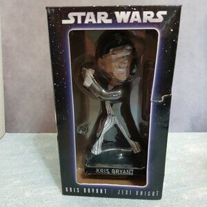Star Wars Jedi Knight Kris Bryant Bobblehead BDA Sports Colorado Rockies-In Box